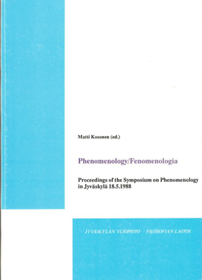 Matti Kosonen (Ed.): Phenomenology / Fenomenologia