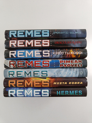 Ilkka Remes : Remes -setti (7 kirjaa) : Hermes ; Musta ko...