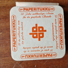 Paperitukku Oy 50v. Vintage lasinalustat mainostuote - pikkukuva 2