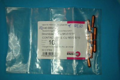 Virtasuutin M5x0,6x18mm 10 kpl pussi