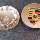 Porsche vannekeskiöt – Kulta-Kromi – 65mm (4kpl - pikkukuva 2