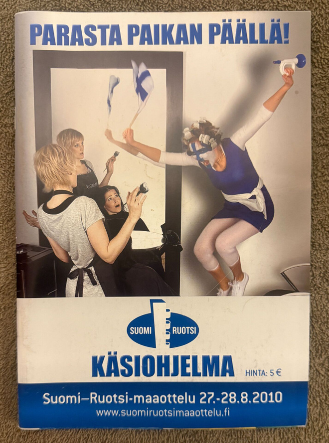 SUOMI-RUOTSI MAAOTTELU 27-28.8.2010 KÄSIOHJELMA