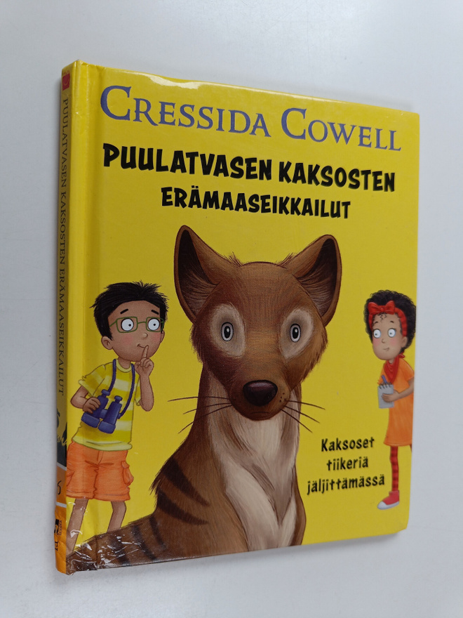 Cressida Cowell : Puulatvasen kaksosten erämaaseikkailut ...