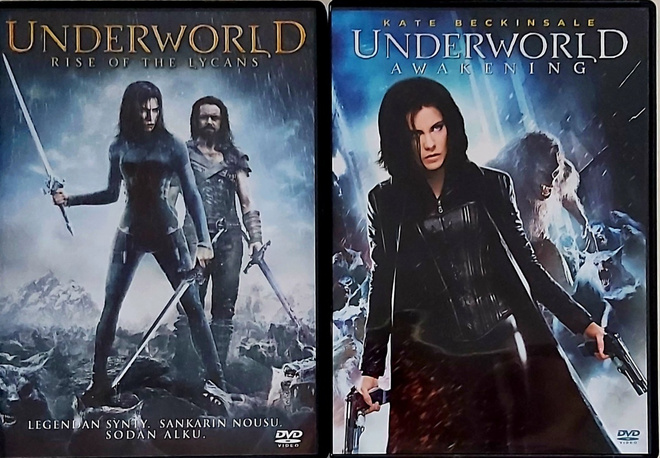 UNDERWORLD: RISE OF THE LYCANS & AWAKENING DVD