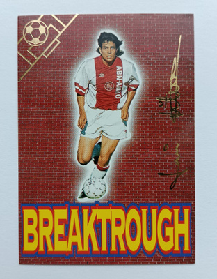 1996 Jari Litmanen Limited Edition #5 Breaktrough
