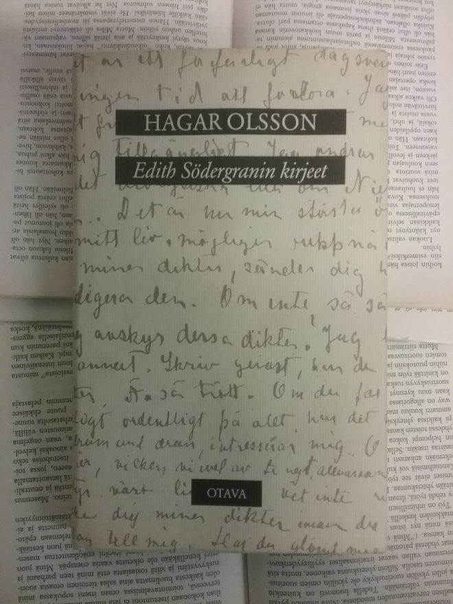 Hagar Olsson - Edith Södergranin kirjeet (sid.)
