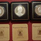 Conservation sarja 3 x 28 g PROOF: Mongolia + Zaire + Zambia - pikkukuva 2
