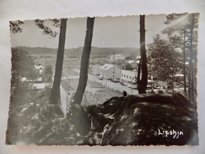 VANHA Postikortti Lahdenpohja Luov. Karjala 1930-l