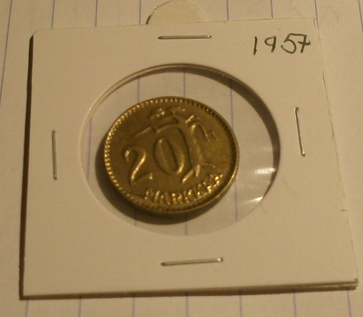Vaikeampi 20mk 1957