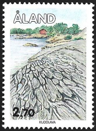 Åland 1993 Yleismerkit - Kallioperä 2,70 mk ** LaPe 076