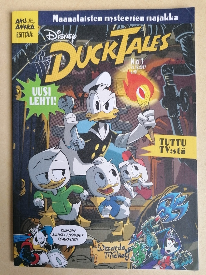 Eka ilmestynyt Ducktales siisti!