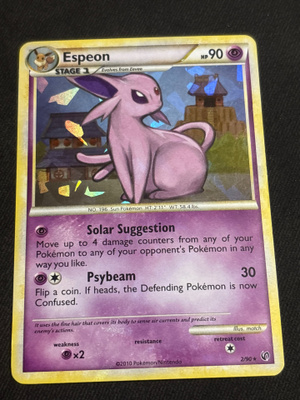 Espeon 2/90 (cracked ice holo) Undaunted