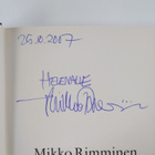 Mikko Rimminen : Pölkky (signeerattu, tekijän omiste) - pikkukuva 3