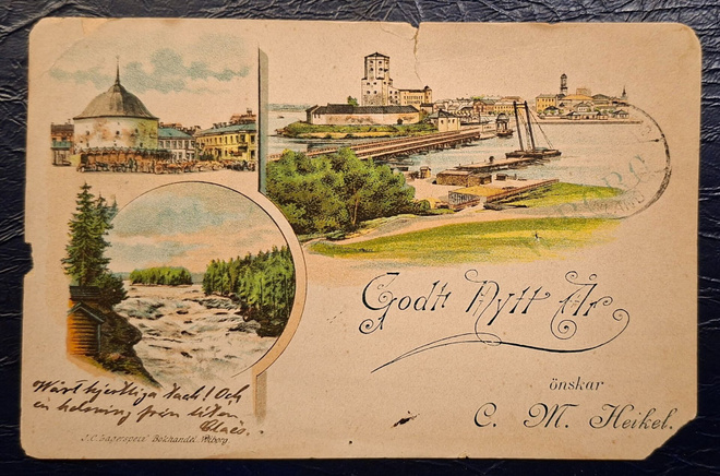 Wiipuri Gott Nytt År 1892.