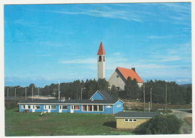 Enontekiö kirkko Lappi erikoisleima