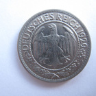 Saksa Weimar 50 Reichspfennig 1929 A - pikkukuva 1