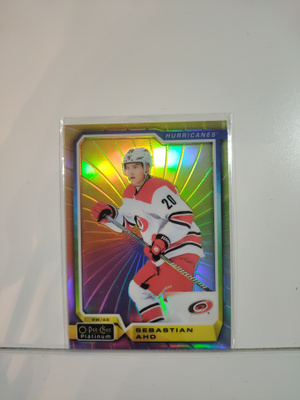 2018-19 OPC Platinum - Rainbow Color Wheel #42 Sebastian Aho