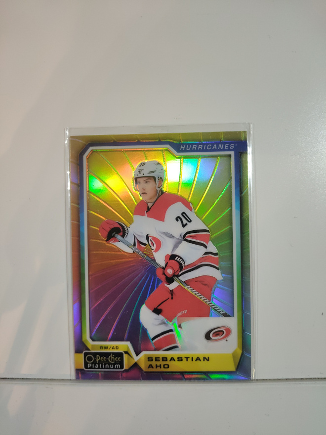 2018-19 OPC Platinum - Rainbow Color Wheel #42 Sebastian Aho