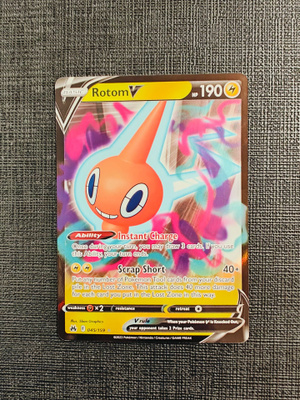 Rotom V 45/159 Crown Zenith Ultra Rare