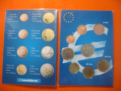 Suomi eurot 1c-2e - 2008 UNC