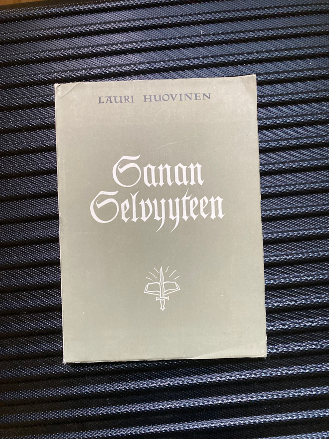 Lauri Huovinen - Sanan selvyyteen