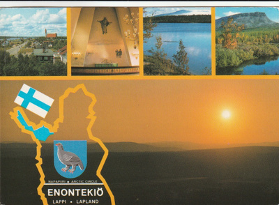 KIRKKOKORTTI - ENONTEKIÖN KIRKKO - SISÄKUVA - 3