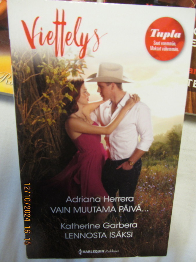 Harlequin Viettelys tupla 31-2022 Herrera & Garbera