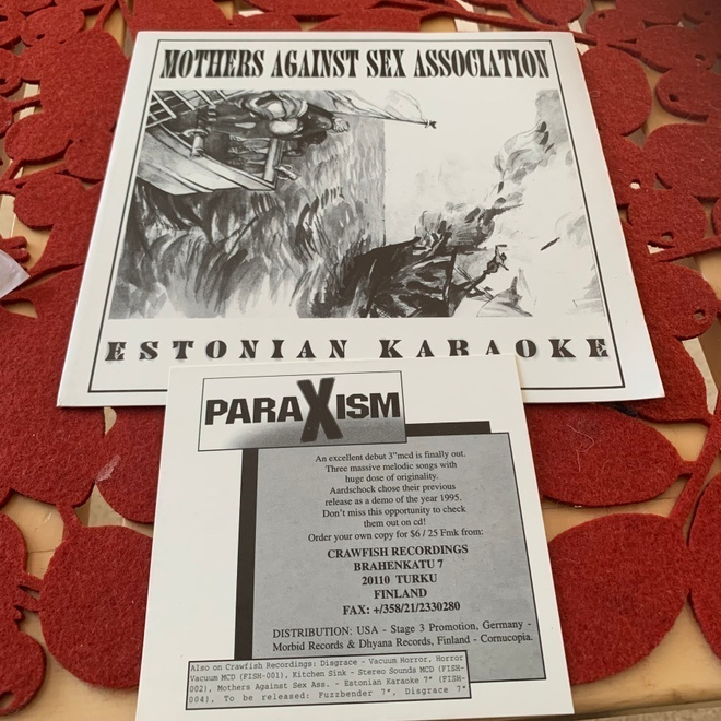 MOTHERS AGAINST SEX ASSOCIATION: Estonian Karaoke- EP