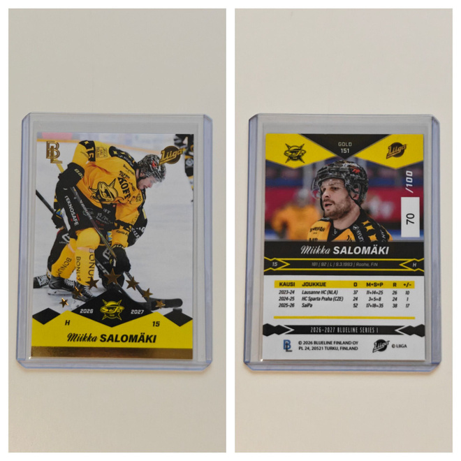 Miika Salomäki Gold Base Blueline
