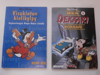 Sarjakuvat 1. Visukintun kielikylpy ja Mikin dekkari pokkar