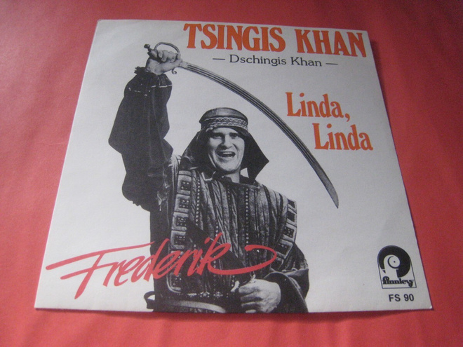 Frederik, single Tsingis Khan (pelkät kannet)