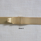 20mm kullattu mesh ranneke taittolukolla - pikkukuva 2