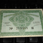 Indochine Indokiina 5 Cents 1942-43 P88 UNC- - pikkukuva 1