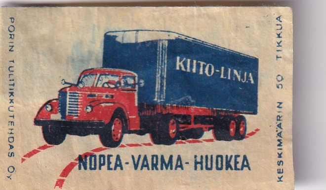 Kiito-Linja. Nopea-Varma- huokea -     s88
