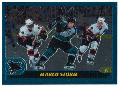 01-02 Topps Chrome #97 Marco Sturm