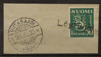 # 23977 # Pp Löytänä + Viitasaari - M-30 leike 1936