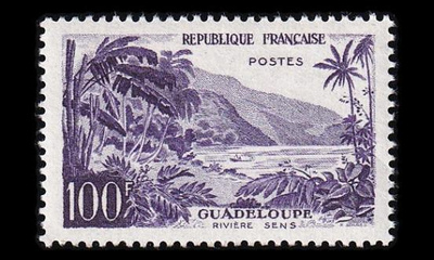 Ranska 1234 ** Maisemia 100 Fr (1959)