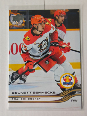 Beckett Sennecke 2025-26 UD Extended 1st Round Draft
