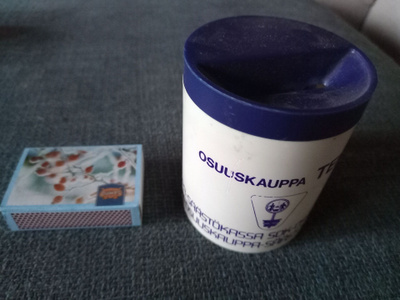 Vanha SÄÄSTÖLIPAS SOK-Osuuskauppa säästökassa