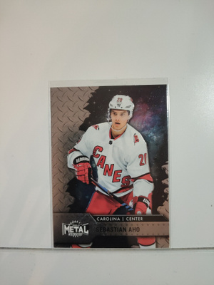 2020-21 SkyBox Metal Universe #20 Sebastian Aho