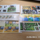 postimerkki  vihkoja markka  aikaisia  6  kpl     uusia, - pikkukuva 1