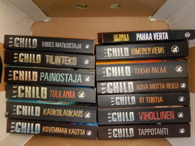 Lee Child pokkarit 13 kpl