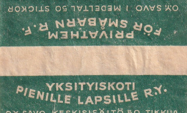Yksityiskoti pienille lapsille ry , Oy Savo    8/15