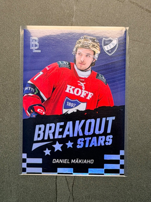 DANIEL MÄKIAHO HIFK BREAKOUT STARS HOLOFOIL /40