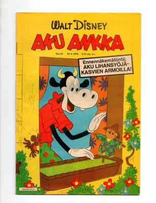 Walt Disney: Aku Ankka N:o 21 / 1979