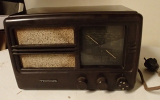 Harvinainen BAKELIITTI RADIO TEFAG SUPER K 5 A