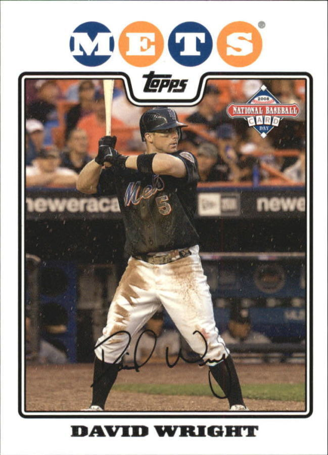 2008 Topps National Baseball Card Day #2 David Wright