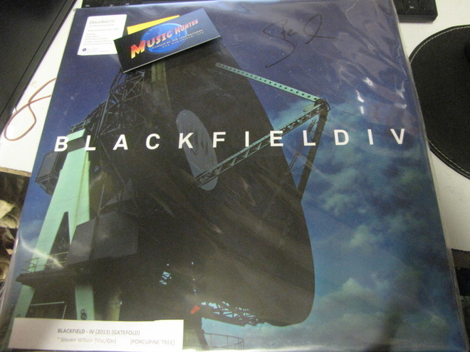 BLACKFIELD - IV LP STEVEN WILSONIN NIMIKIRJOITUKSELLA