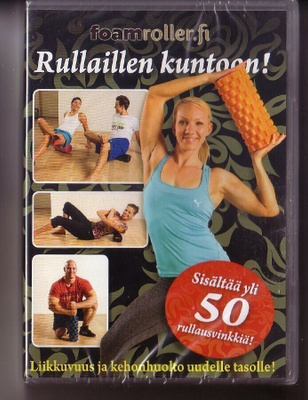 dvd, Rullaillen kuntoon! UUSI [kuntoilu, lihashuolto, pilate