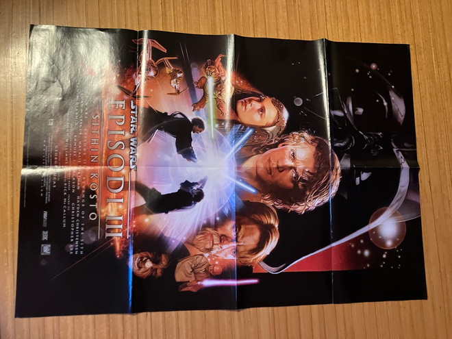 SUOSIKKI JULISTE STAR WARS EPISODI 3 JA NEGATIVE HYVÄ